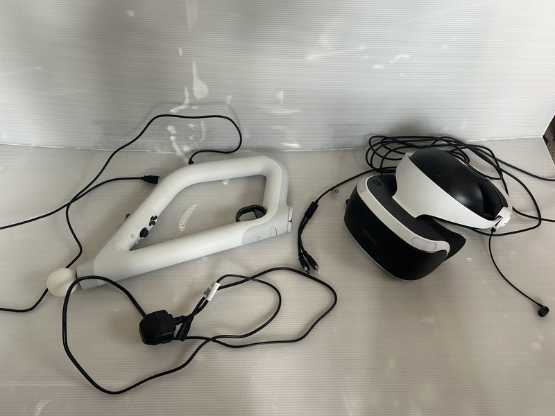 Sony PlayStation VR Headset Bundle with Camera & Motion Controllers, 120Hz