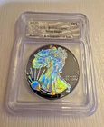 2025 W Silver Eagle ICG Ruthenium & Holographic 1/500