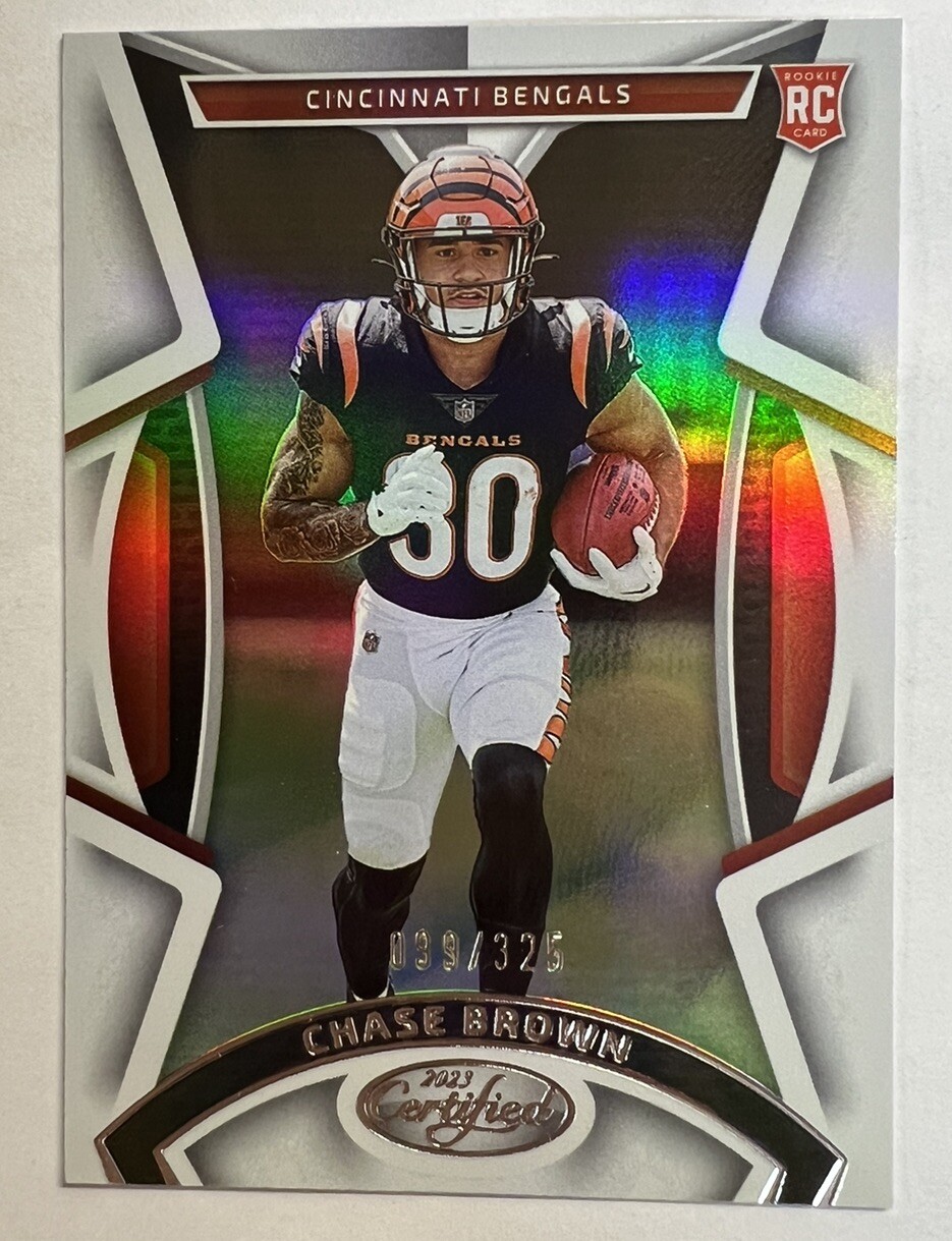 2023 Certified Chase Brown R/C Mirror #d 99/325