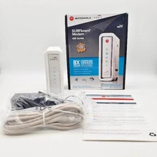 Motorola Arris SURFBoard Wi-Fi Modem 400 Series Model: SB6141 (NEW Open Box)