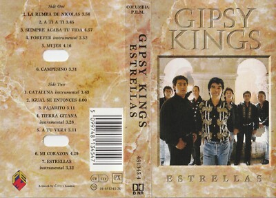 Gipsy Kings   Estrellas. Musikkassette (MCD) von 1995. Sammlerstück.
