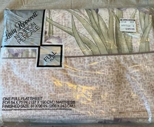 Lady Pepperell No Iron Full Flat Sheet New Old Stock New in Package.