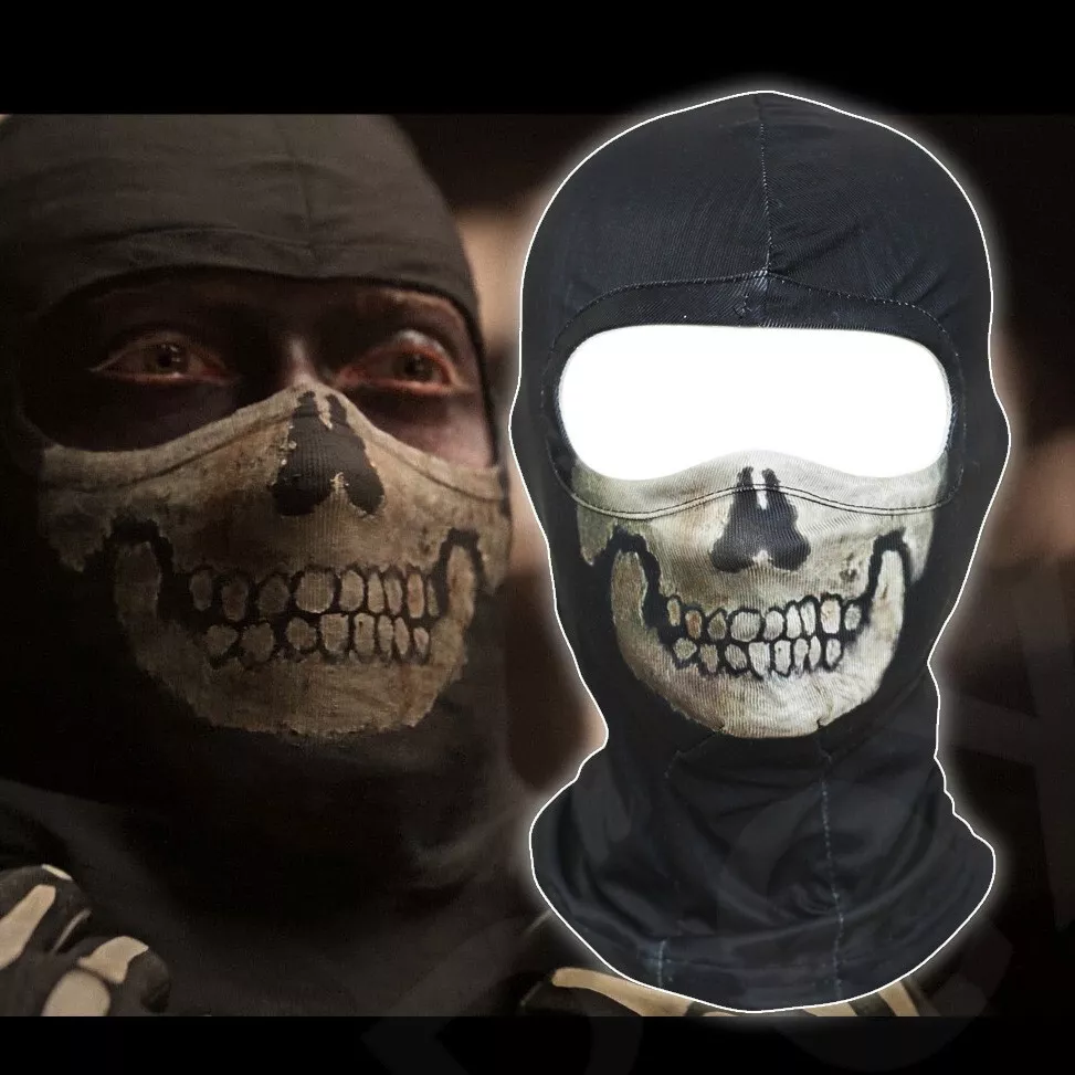 COD19 : MW2 Ghost Simon Riley 's Skull Mask Balaclava Cosplay