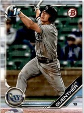 2019 Bowman Draft Jake Guenther 1st Bowman Card #BD-96 Tampa Bay Rays