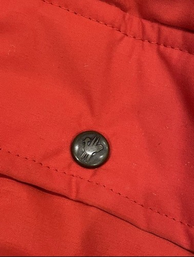 Vintage Moncler Grenoble Red Down Puffer Jacket ASICS Logo - Picture 11 of 11