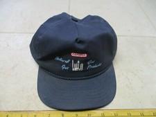 Conoco Natural Gas Products Navy Blue Strapback Park Ave Trucker Hat Baseball