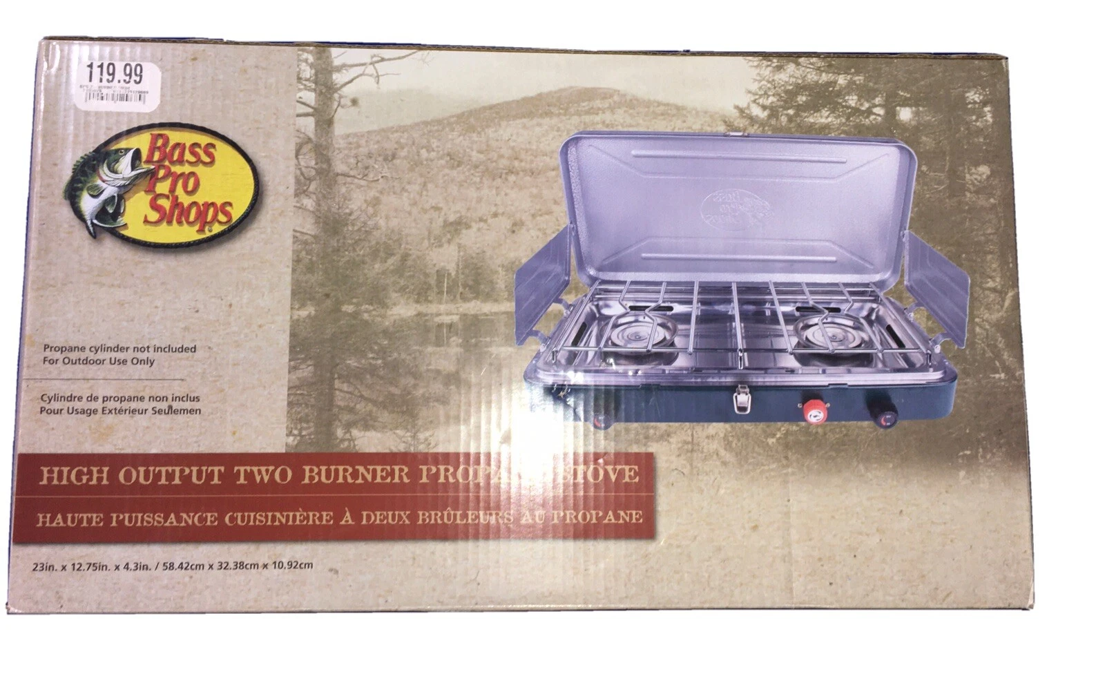 Bass Pro Shops Propane Stove - Thumbnail 2