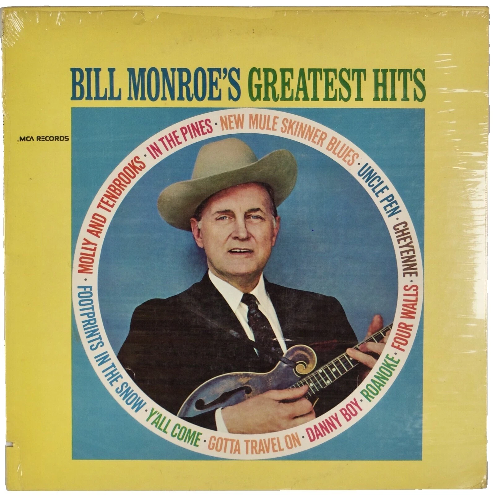 Bill Monroe Country Vinyl Records