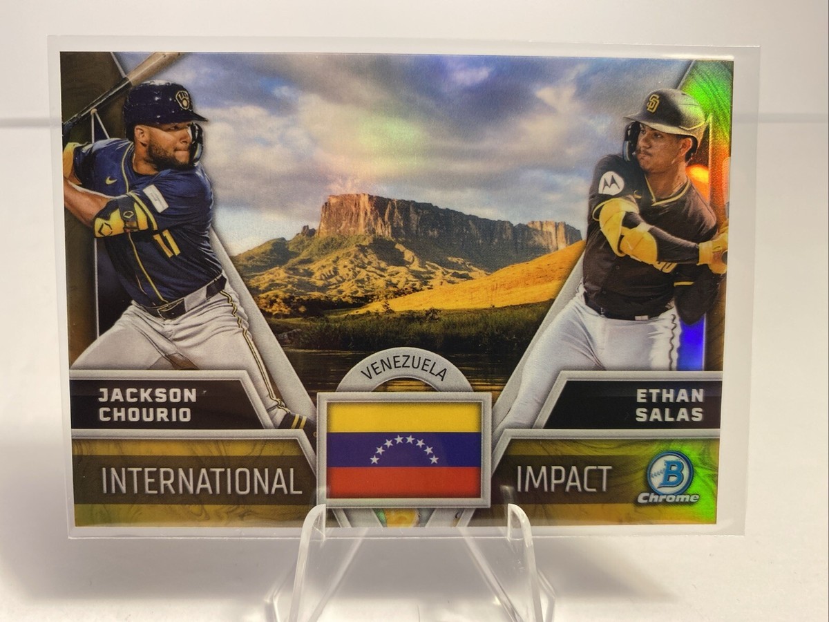 2024 Bowman Chrome Jackson Chourio/Ethan Salas International