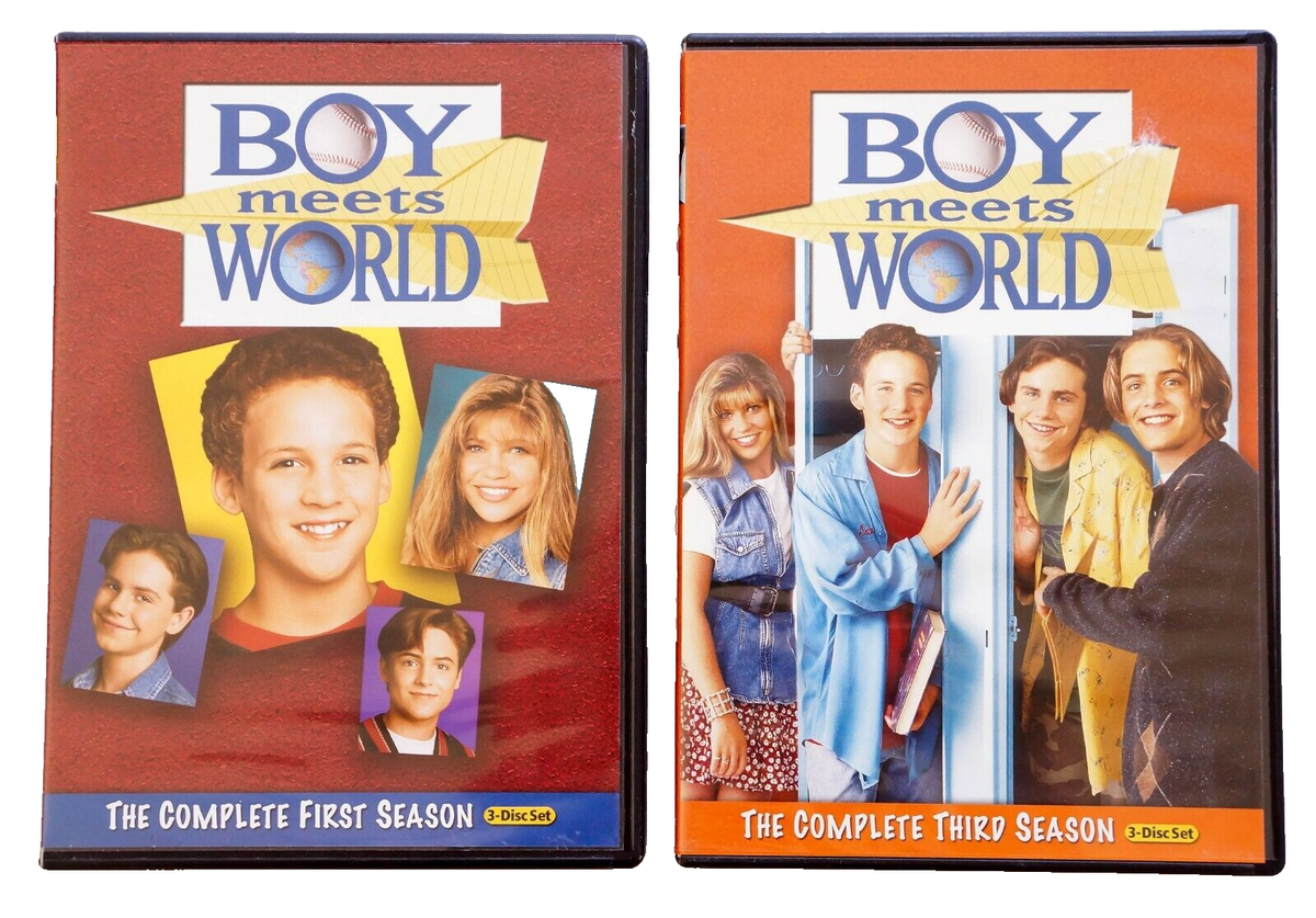 Boy Meets World:The Complete First &Third Season DVD Box Sets Full