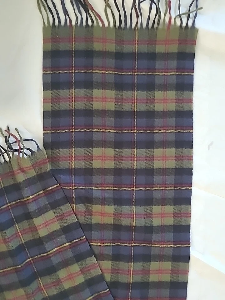 VTG Christian Dior  Cashmere Acrylic Made In Korea Check Scarf - Image 3 of 4