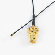 RP-SMA female to MHF4 IPX4 w.FL female 1.13mm Coax cable Pigtail Coax 50ohms lot