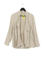Silence + Noise Women's Jacket M Cream 100% Other Overcoat