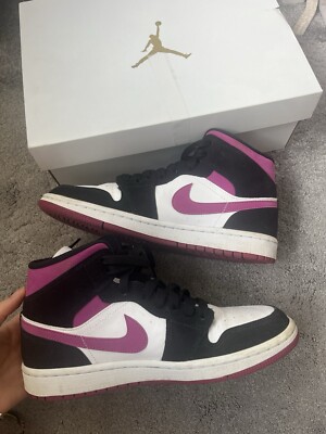 Air Jordan Mid purple UK