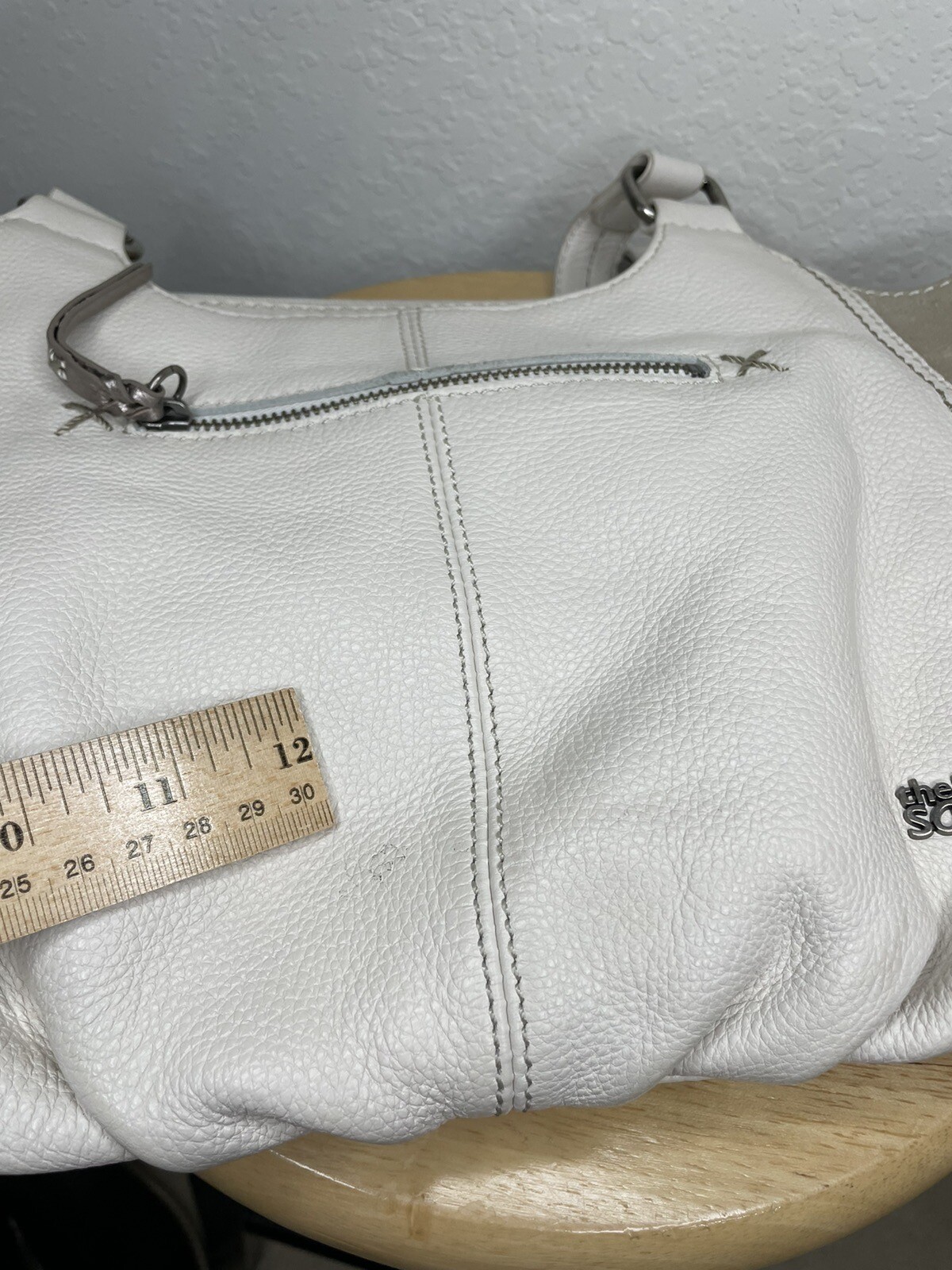 The Sak Kendra Leather Shoulder Bag Purse Handbag Iv… Gem