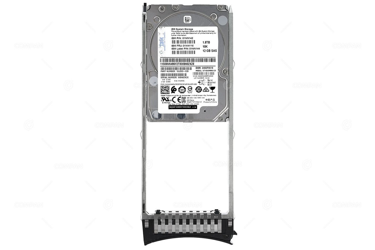 01NN116 IBM HDD 1.8TB 10K SAS 12G 2.5