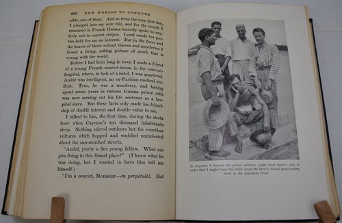 1930s NEW WORLDS TO CONQUER SIGNED RICHARD HALLIBURTON Latin American Adventure - Picture 18 of 20