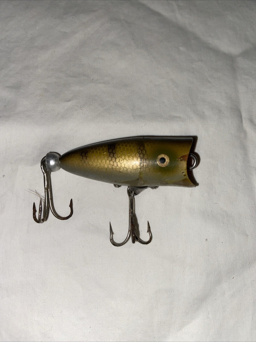 ルアー・フライ HEDDON CHUGGER JR. SJ Heddon Chugged Jr Vintage Lure | eBay