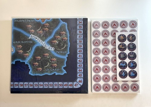 Midgard (2007) - Board Game - Z-Man Games - UNPUNCHED / SEALED Cards - MINT - Picture 7 of 10