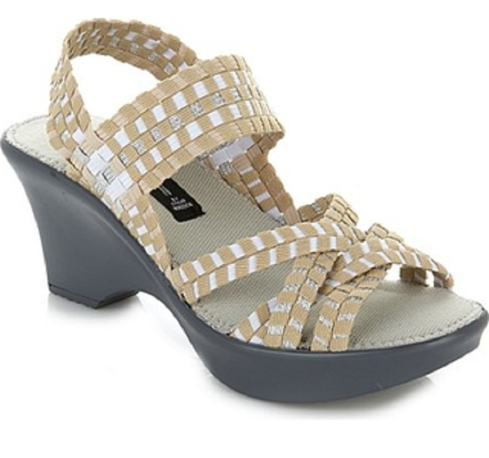 steve madden woven wedge