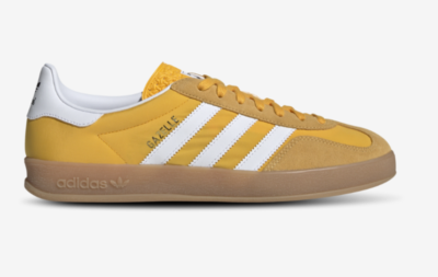 Adidas Originals Gazelle Indoor Nylon Crew Yellow White ALL SIZES