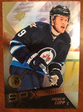15-16 UD SPx Rookies #115 Andrew Copp Pack Fresh