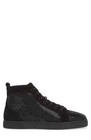 100% AUTHENTIC NEW MEN CHRISTIAN LOUBOUTIN STRASS HIGH TOP SNEAKERS EU 41/US 8 — photo 2