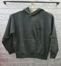 New Essentials Fear Of God 2 Sided Logo Pullover Hoodie Lime Black Size XSmall 