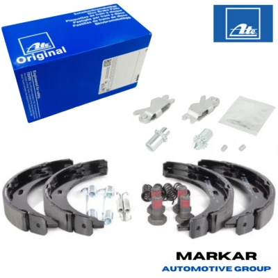ATE Bremsbacken + Federnsatz + Nachsteller für MERCEDES W201 W202 W245 W210 W124 - Bild 1 von 4