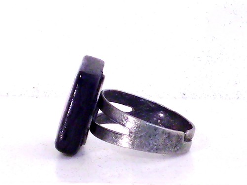 Rockem Sockem Robots Anillo Ajustable Hecho a Mano Retro Cultura Pop Robot Joyería - Imagen 4 de 5