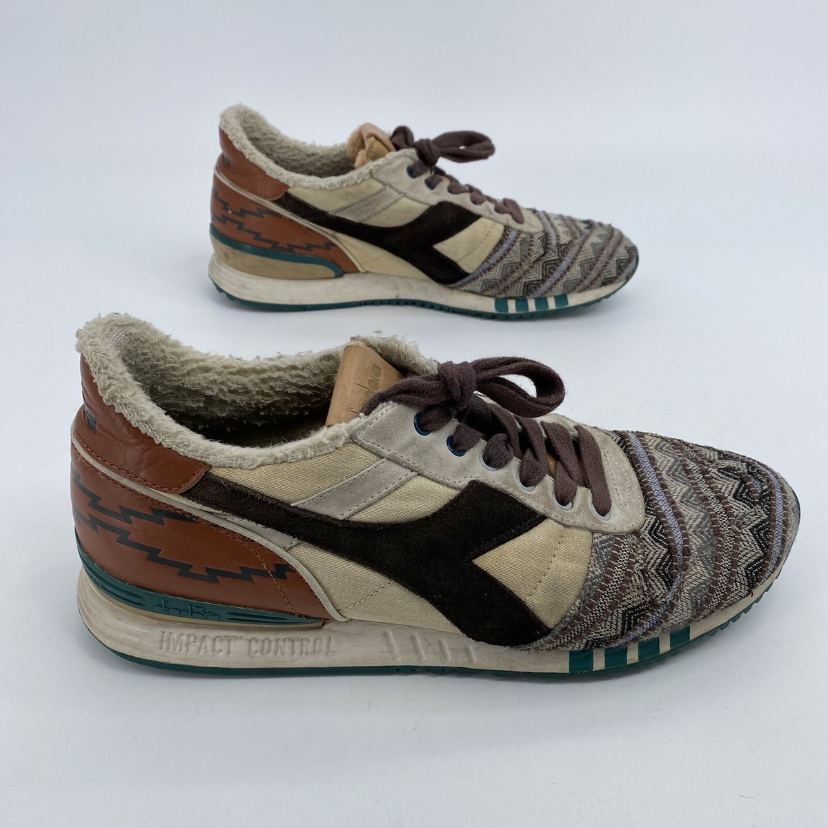 Extra Butter X Diadora Spagetti Western Titan II Sneakers Extra Butter x Diadora Titan II Spaghetti Western Size 8.5  main image 2