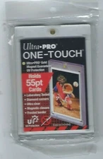 25 Ultra Pro 1 One Touch Magnetic Card Holders ~ 55pt  