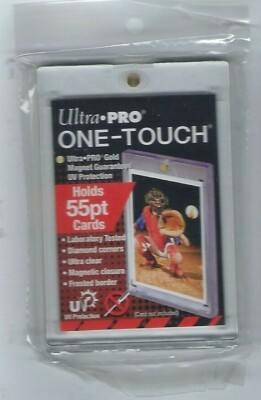 25 Ultra Pro 1 One Touch Magnetic Card Holders ~ 55pt | eBay
