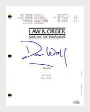Dick Wolf Signed Autographed Law & Order SVU Chat Room Episode Script ACOA COA