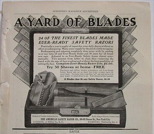 1905 American Safety Razor ad