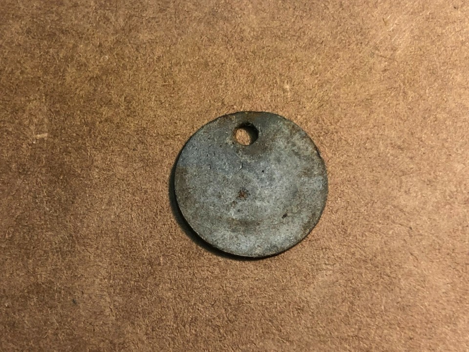 Vintage 1948-1949 Wisconsin Trap Tag Trapping Hunting License WI WIS (A ...