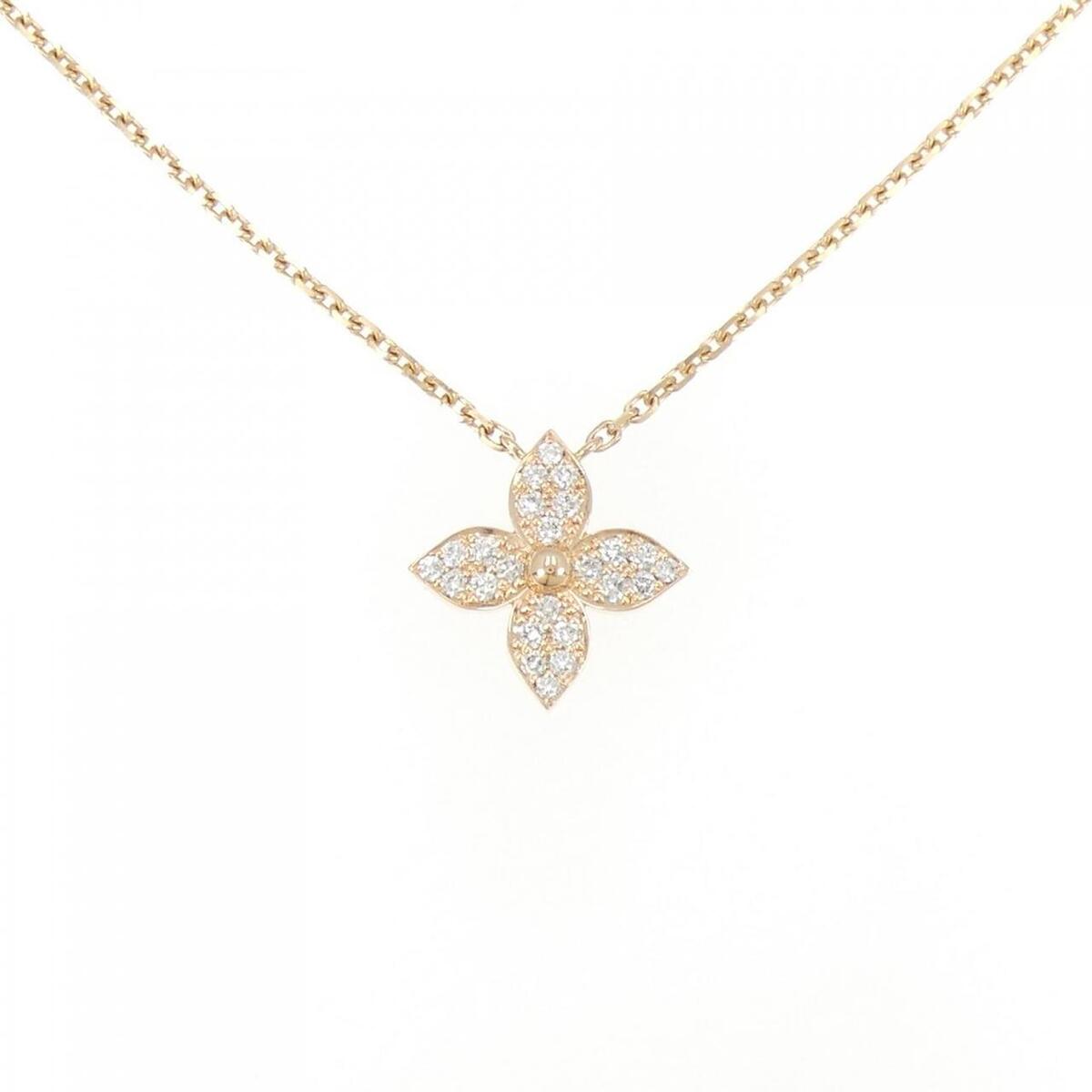 Authentic LOUIS VUITTON Pandan Tiff Star Blossom Necklace Authentic LOUIS VUITTON Pandan Tiff Star Blossom Necklace