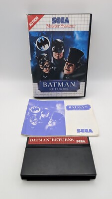Batman Returns - OVP - Modul - Anleitung - Sega Master System