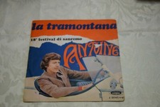 Disco 45 giri Antoine La tramontana  Io voglio andare in guerra  (364) ^