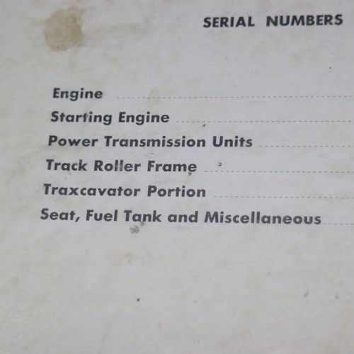CAT Caterpillar 977 track loader crawler Service Manual Repair 53A series book - Picture 4 of 12