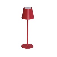 Akku Tischleuchte Led Dimmbar Rot IP54 Kanlux 36322 Inita