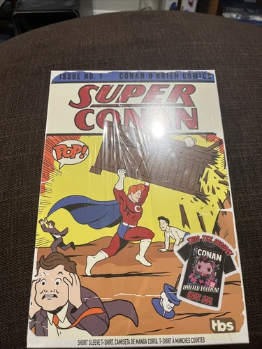 Super Conan Short Sleeve T-Shirt Size 2XL