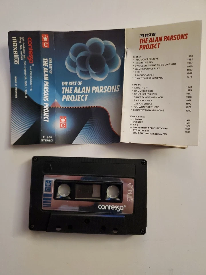 Best Of The Alan Parsons Project Cassette Contessa Indonesia  - Image 4 of 4
