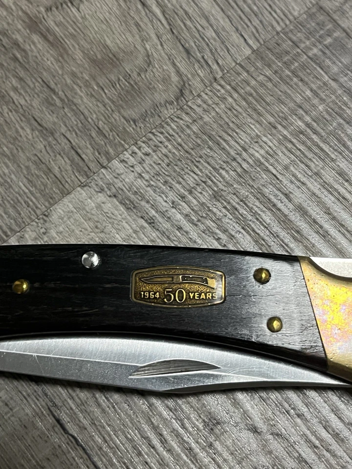 Buck 110 Folding Hunter Knife 50th Anniversary Edition - Image 3 of 4