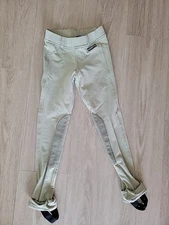 Kerrit breeches, kids small Beige Stirrups ~Excellent Condition 
