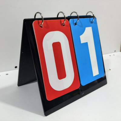 Multi Sports Scoreboard 2 digits Scorekeeper for Competition Soccer Baseball