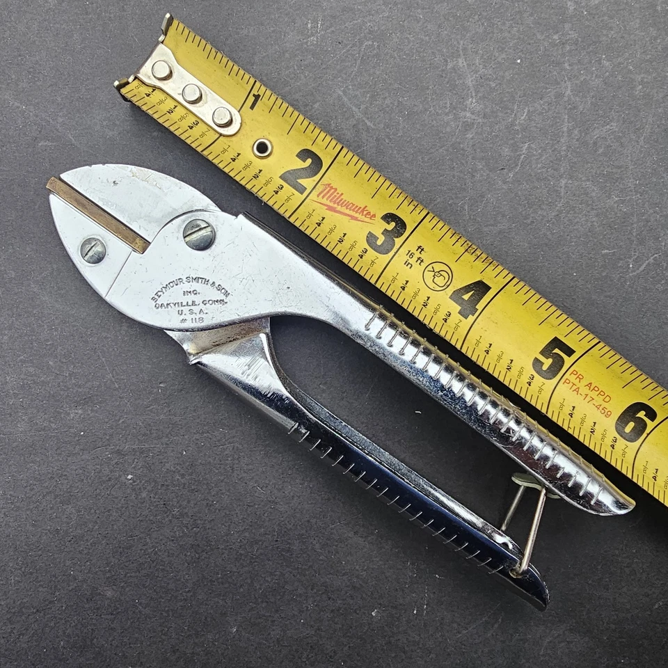 Antiguo Seymour Smith Damas Corte a Presión #118 Nuevo de Lote Antiguo Excelente Estado Foto 4 de 4