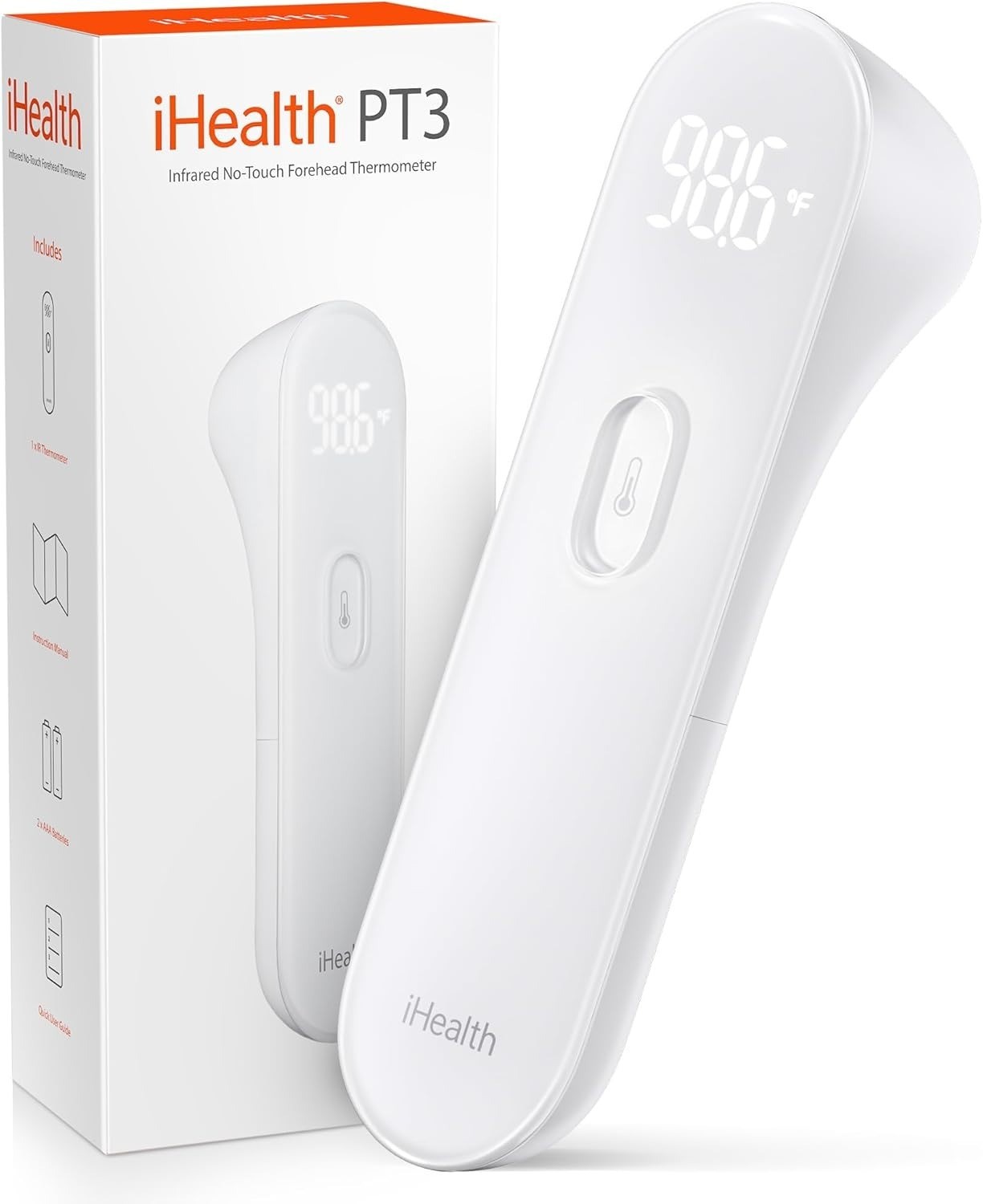 Thermomètre iHealth PT3 sans contact pour éviter la contagion entre enfants