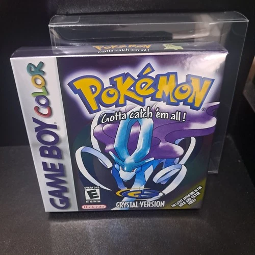 "Pokemon Crystal GBC New Sealed USA"