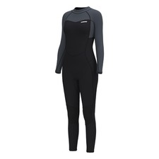 SURQO Wetsuit Women 3/2mm Neoprene Plus Size Tall, Full Body Thermal Wet ...